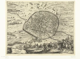 Tiesen valloitus, 1635 Thienen anno valloitus 1635 (otsikko esineessä)