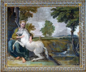 Neitsyt ja yksisarvinen. 1604-05