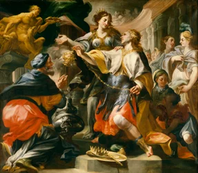 Salomon palvoo pakanajumalia, n. 16951700