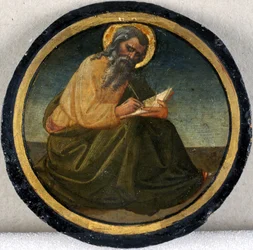 Evankelista, n. 1460 (tempera poppelipuulla)