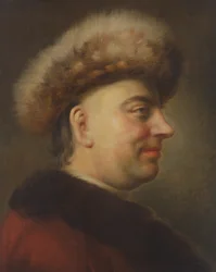 Senaattorin ja runoilijan Barthold Heinrich Brockesin (1680-1747) muotokuva