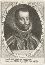 Itävallan arkkiherttua Ernestin muotokuva 1553-1595, noin 1595-1597