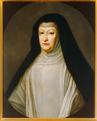 Marianne Itävallan, Ferdinand III:n tytär, setänsä Felipe IV:n vaimo ...