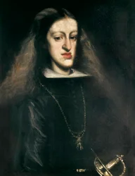 KARLES II:n muotokuva Espanjasta (1661-1700)
