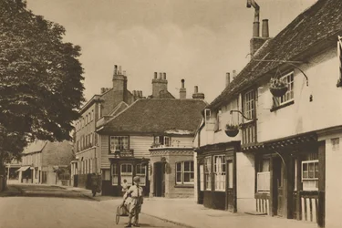Church Street, Chiswick, Burlington Arms, vuonna 1935.
