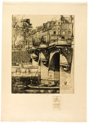 Pont Neuf, Pariisi (huomautuksen kanssa)