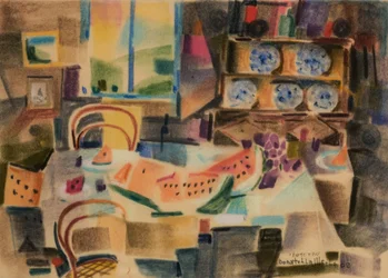 Sisäinen, 2002 (pastelli samettipaperille)