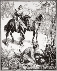 "Nainen itkee katkerasti", 1905.