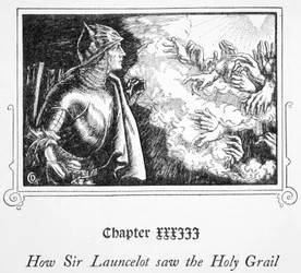 "Kuinka Sir Launcelot näki Pyhän Graalin", 1905.