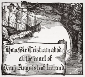 "Kuinka Tristram asui Irlannin kuninkaan Anguishin hovissa", 1905.