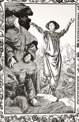 "Hän sai kiven sammumaan", 1905.