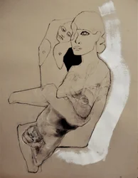 Mietteliäs nainen – luonnos