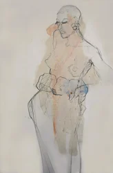 Rauhallinen naishahmo