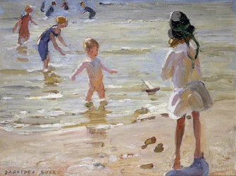 Meren rannalla