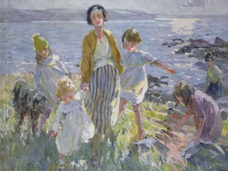 Holidays (öljy kankaalle)