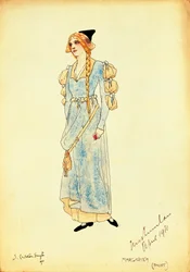 Pukupiirros Margueriten esitykseen Faust, Carleton Smyth