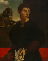 Nuoren miehen muotokuva, n. 1530.