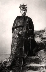 Lewis Waller 1860-1915, englantilainen näyttelijä ja teatterijohtaja, 1906.