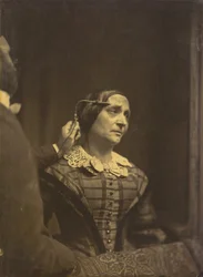 Huomio, tarkkaavainen katse vasemmalle, Kipeä huomio oikealle, 1854-1856, painettu 1862.