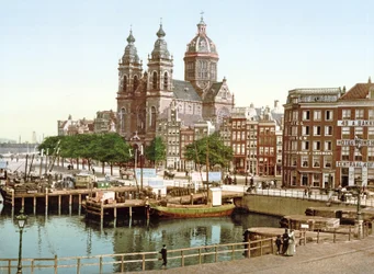 Pyhän Nikolauksen basilika, Amsterdam, pubi. noin 1900