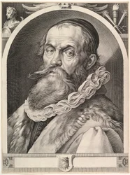 Hendrick Goltziuksen muotokuva, pubi. 1617.