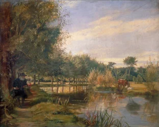 "Izaak Waltonin kalastus", 1850.