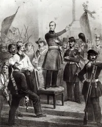 Alphonse de Lamartine kaupungintalolla