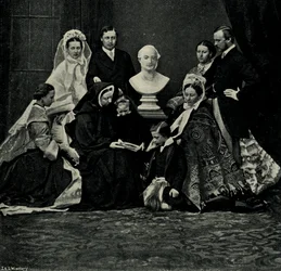 A Royal Family Group, 10. maaliskuuta 1863, c1897.