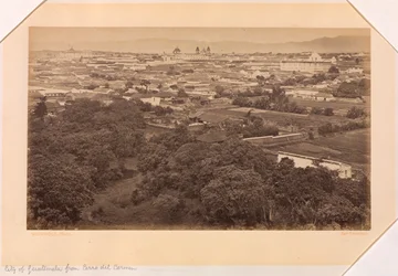 Guatemalan kaupunki Cerro del Carmenilta, Guatemala