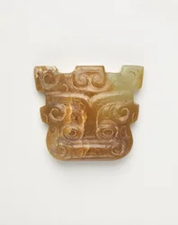 Eläimen naamion muotoinen riipus, 650-500 eKr