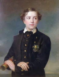 John Manners, 7. Earl of Hardwicke (öljy kankaalle)