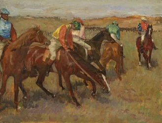 Ennen kilpailua, n. 1882