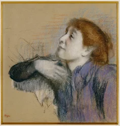 Naisen rintakuva, n. 1880-85