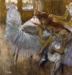 Dancers at Rest, noin 1885