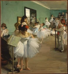 Tanssitunti. 1874