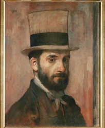 Leon Bonnat, taidemaalari (öljy kankaalle)