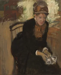 Mary Stevenson Cassatt (1844-1926), noin 1880-84 (öljy kankaalle).