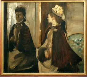 Mme. Jeantaud au mirroir (maalaus kankaalle)