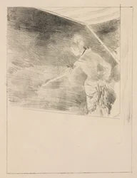Laulaja Café-konsertissa