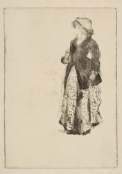 Näyttelijä Ellen Andrée, 1879.