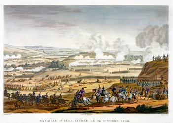 Jenan taistelu, Saksa, 14. lokakuuta 1806