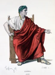 Augustuksen hahmo tragediassa Cinna (ou la clemence d