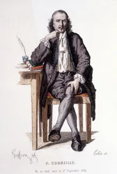 Pierre Corneille (1606/1684), jonka luut Geoffroy.