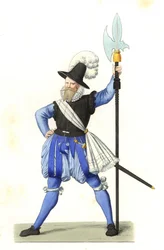 Heinrich Schmid, sveitsiläinen helebardieri