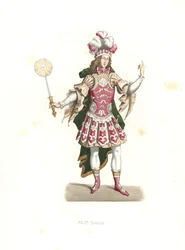 Ludvig XIV, Aurinkokuningas, balettiasussa