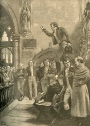 Vaalikokous Irlannissa, 1826 c1890.
