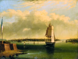 Bay and Harbour of New York Bedlow