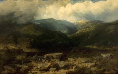 Deer Stalking in the Highlands, Quiet Shot, 1860
