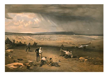 3. divisioonan leiri, 9. heinäkuuta 1855.