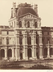 Näkymä Louvreen,1855-1857 (kuva)